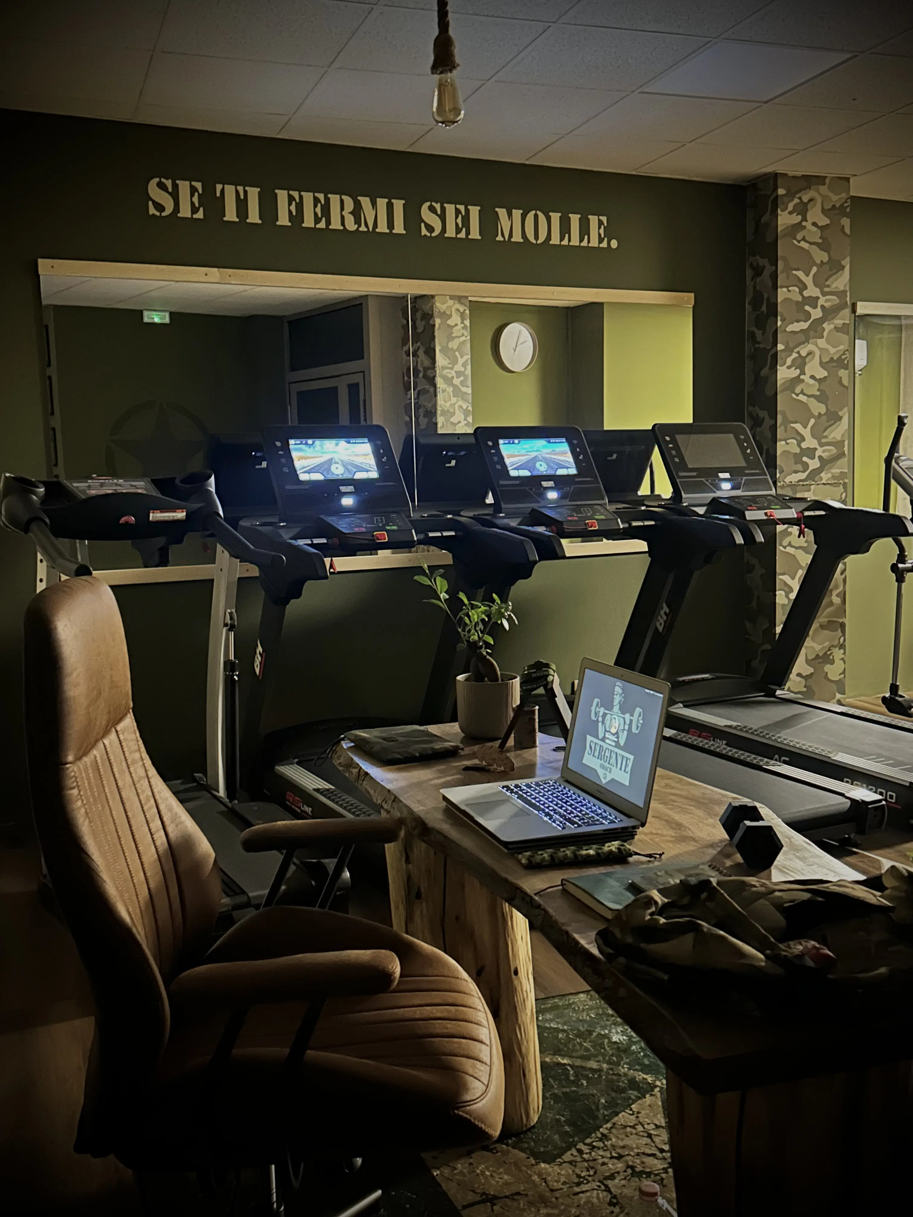 Palestra Sergente Coach - Se ti fermi sei molle